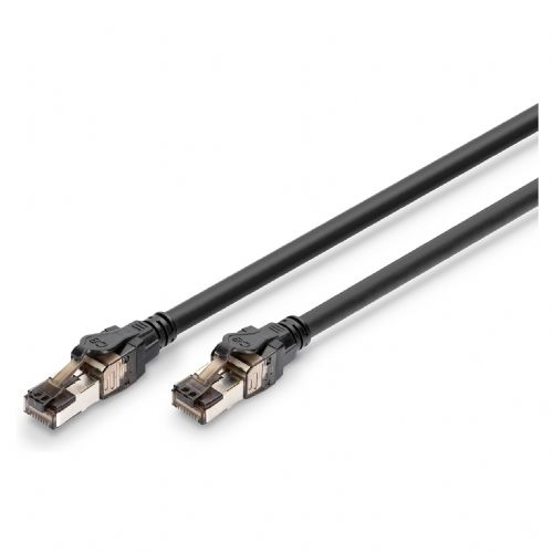 DIGITUS patch kabel CAT 8.1 S/FTP 5,00 m črn