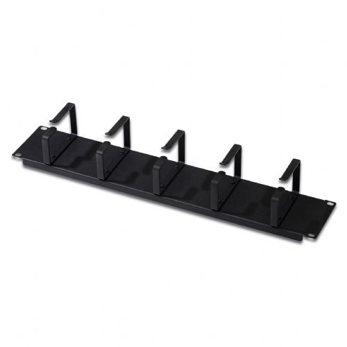 DIGITUS Patch Panel 2U 5x obročki 85x60mm črne barve