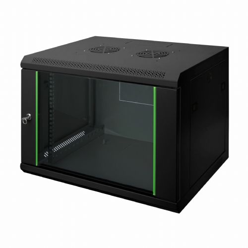 Digitus zidni kabinet  7U 416 600x450 črn sestavljen DN-19 07-U-EC-SW