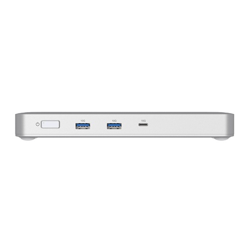 Docking postaja za prenosnike D-Link DUF-901 srebrna, USB-A/USB-C, DP 1.4, RJ-45, USB4 40 Gbit/s