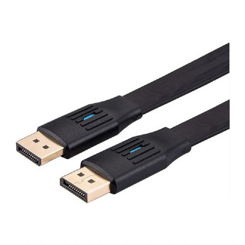 Kabel Value 9821316382 DisplayPort 1.4, 8K 60Hz, 2 m, ploski, zlati kontakti