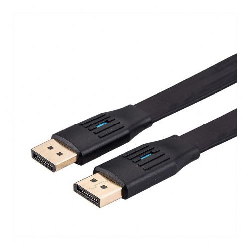 Kabel Value 9821316383 DisplayPort 1.4, ploščati, 8K 60Hz, zlati kontakti, 3m