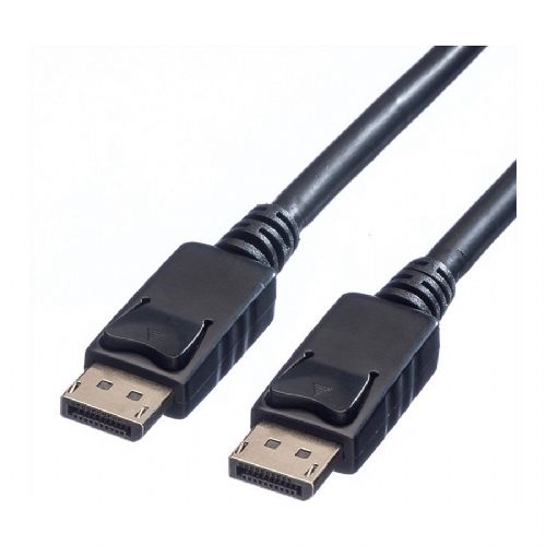 Kabel Value DP-DPLSOH15M DisplayPort 1.2, 4096x2160, 1,5 m, moški-moški, črn