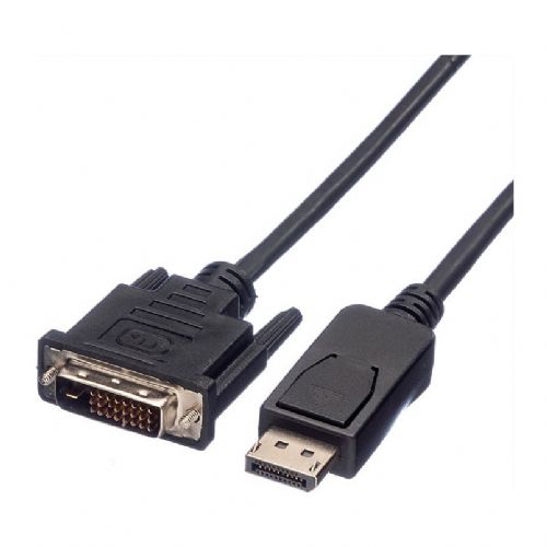 Kabel Value DP-DVI 1,5 m, DisplayPort 1.1, DVI-D, 1920x1080@60Hz, črn
