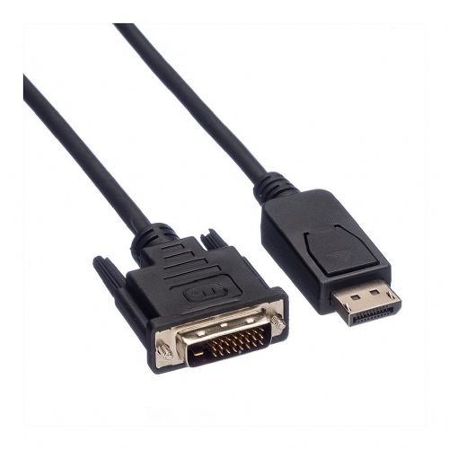 Kabel Value DP-DVILSOH2M DisplayPort na DVI-D, 2 m, 1920x1080, Dual-Link, črn