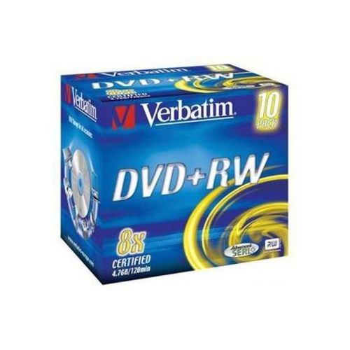 DVD+RW MEDIJ VERBATIM 10PK JC (43527)
