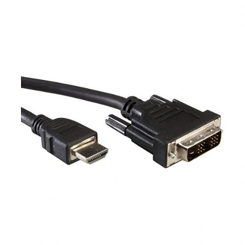 Kabel Value VI-HDMI10M DVI-D na HDMI, 10 m, črn, vtič-vtič