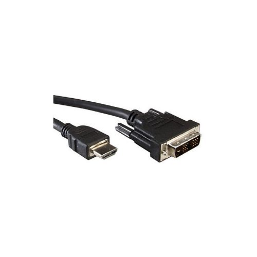 Kabel Value DVI-HDMI 5 m, DVI-D na HDMI, črn, vtič-vtič