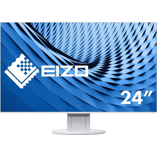 Monitor Eizo EV2451-WT, 60,45 cm (23,8), 1920x1080 FHD, IPS, 5 ms, DVI-D, HDMI, VGA, Pivot, bel (EV2451-WT)
