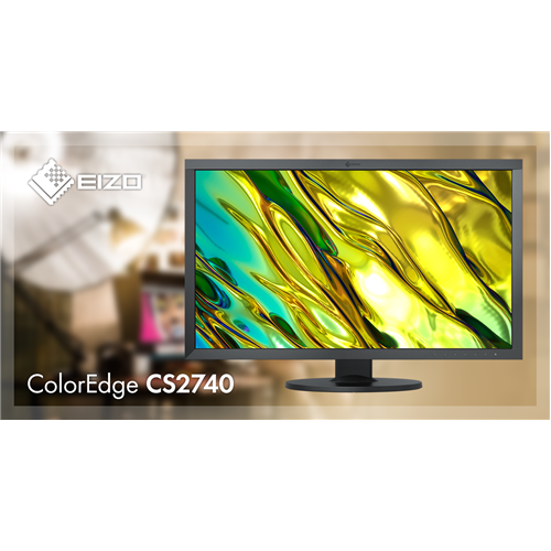 Monitor Eizo ColorEdge CS2749, 68,4 cm (26,9), 3840x2160 4K UHD, IPS, 10 ms, HDMI, DP, USB-C, Pivot, črn (CS2740) 11627709