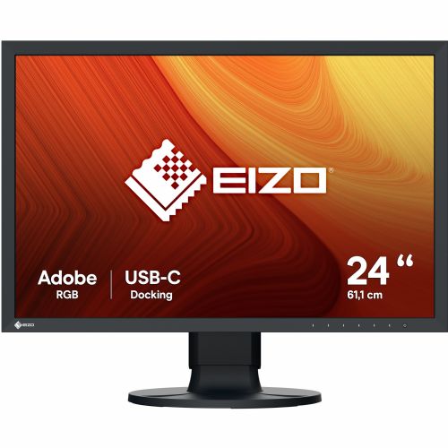 EIZO 61,0 cm (24") CS2400S 16:10 HDMI+DP+USB-C IPS črn