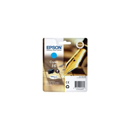 Epson 16 T1622 modra, originalna kartuša