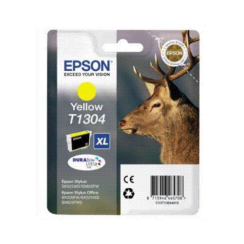 Epson T1304 rumena, originalna kartuša
