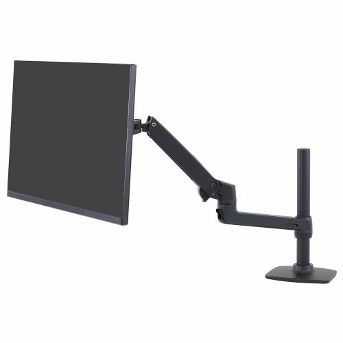 Ergotron LX držalo za monitor z visokim stebrom (črno)