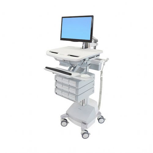 Voziček ERGOTRON StyleView z LCD-roko, SLA pogon, 9 predalov, EU
