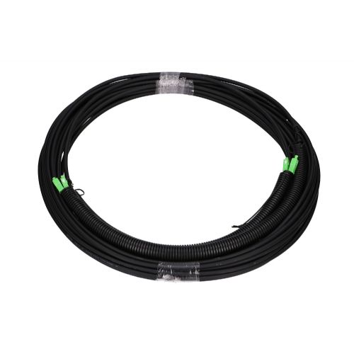 Extralink 2J SC/APC-SC/APC | Patchcord | Enojni način, na prostem, obojestransko, G657A2, 25 m