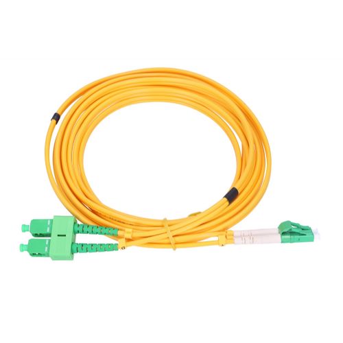 Extralink SC/APC-LC/APC | Patchcord | Single Mode, Duplex, 9/125um, 2m