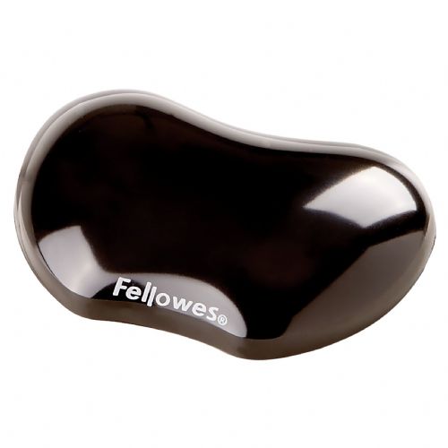 Naslon za zapestje Fellowes Mouse Crystal Black