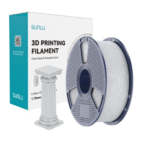 Filament za 3D tiskanje Sunlu PLA HS Mar OM, oreo, marmorni videz, visoka hitrost, dimenzijska natančnost ±0,02 mm, široka združljivost