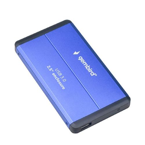 Gembird 2,5" EE2-U3S-2 USB 3.0 Enclosure Blue, ohišje za disk