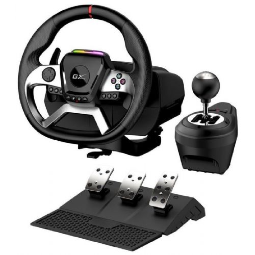 Genius GX Gaming SpeedMaster X5 FF (31620004400) volan s pedali in prestavno ročico za PC/PS4/XBOX ONE
