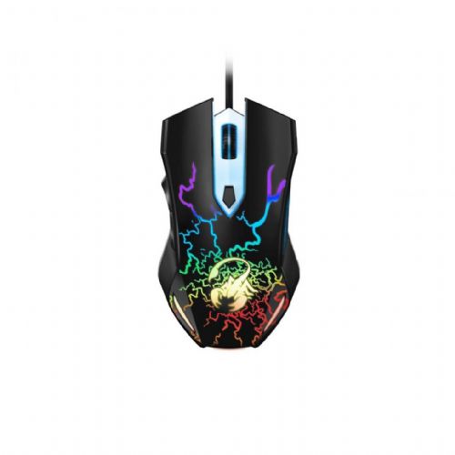 Optična miška Genius Scorpion Spear Gaming (31040002400), žična, črna