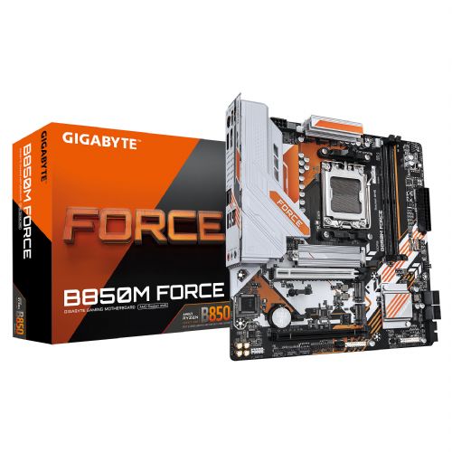 Osnovna plošča Gigabyte B850M FORCE AMD B850, AM5, DDR5, PCIe 5.0, micro ATX