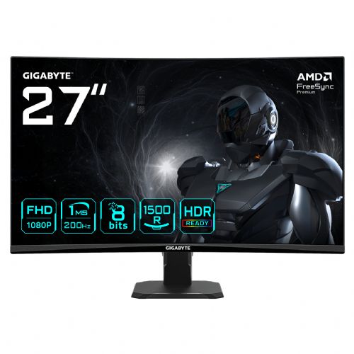 GigaByte GS27FCA ukrivljen igralni monitor 68,6 cm (27")