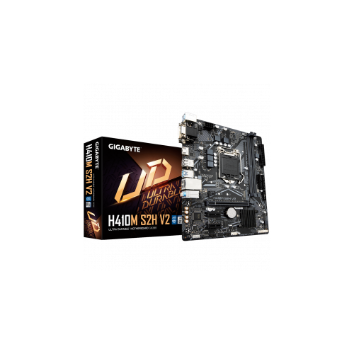 GIGABYTE H410M S2H V2, DDR4, SATA3, HDMI, USB3.2Gen1, LGA1200 mATX ...