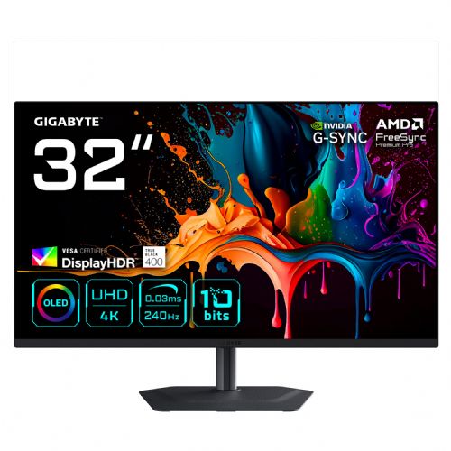 GIGABYTE MO32U2 OLED 4K UHD igralni monitor 80 cm (31,5")