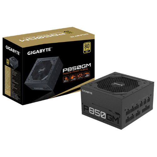 Modularni napajalnik Gigabyte P850GM, 850 W, 80 Plus Gold