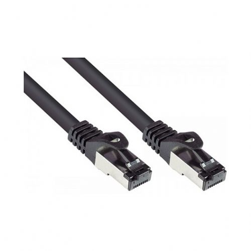 Good Connections Cat.6A patch kabel PUR S/FTP HF črn 3 m