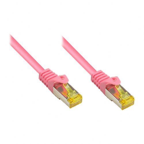 Good Connections patch kabel m. kat. 7 rdeča magenta 0,25 m