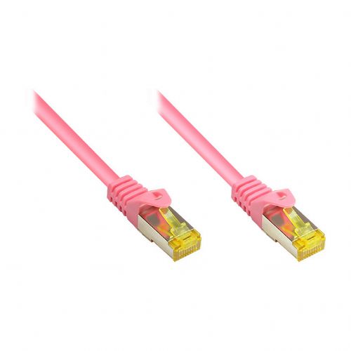 Good Connections patch kabel m. kat. 7 rožnata magenta 2 m