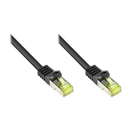 Good Connections patch kabel kat. 7, debelina črna, 1,5 m