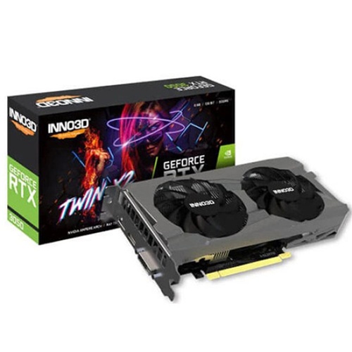 Grafična kartica INNO3D GeForce RTX 3050 TWIN X2 (Lite Hash Rate, 1x DisplayPort, 1x HDMI 2.1)