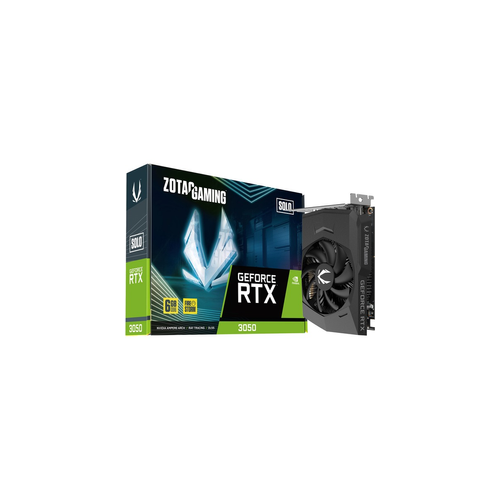 Grafična kartica Zotac GeForce RTX 3050 Solo (1x DisplayPort, 2x HDMi 2.1)