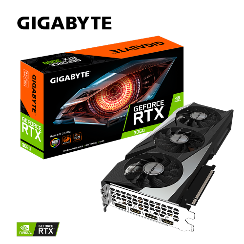 Grafična kartica GIGABYTE GeForce RTX 3060 GAMING OC 12G, 12GB GDDR6, PCI-E 4.0 - GV-N3060GAMING OC-12GD 2.0 et2179km9xd0