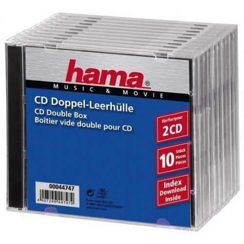 Hama CD DVOJNI BOX 2/10