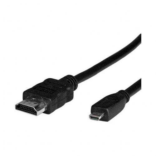 Kabel Value HDMI A-D2M 2m, HDMI A na D, Ethernet, ARC, črn