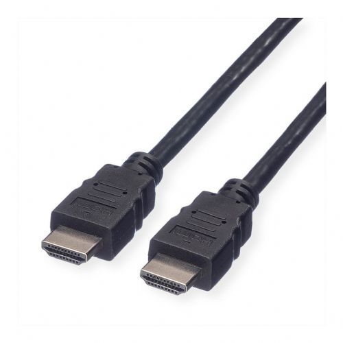 Kabel Value HDMI 10m črn, HDMI tip A na HDMI tip A, podpora Full HD, ravna vtiča