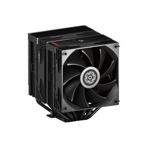 Hladilnik za PC Enermax ETS-TD60 Digital ARGB, 120 mm, črna/bela