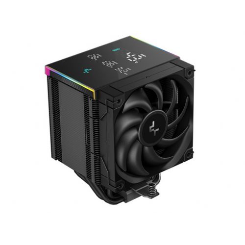 Hladilnik za procesor DeepCool AK500 DIGITAL PRO, 120mm, LCD, ARGB, črn
