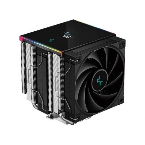 Hladilnik za procesor DeepCool AK620 DIGITAL SE, 2x120mm, ARGB, LCD, črn