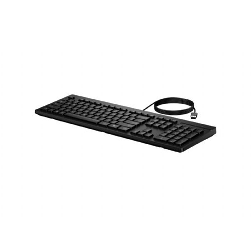 Tipkovnica HP 125 G2 USB žična, polna velikost, slovenska postavitev, numerična, črna