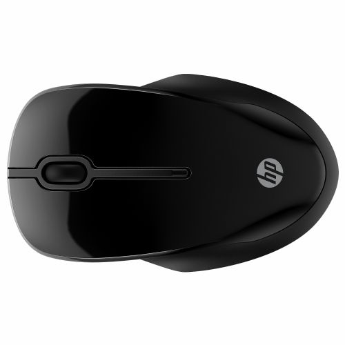 Miška HP 250 brezžična, Bluetooth + USB, 1600 DPI, tihi klik, črna