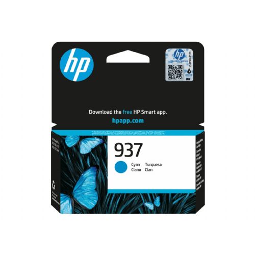 HP 937 izvirna črnilna kartuša (Cyan)