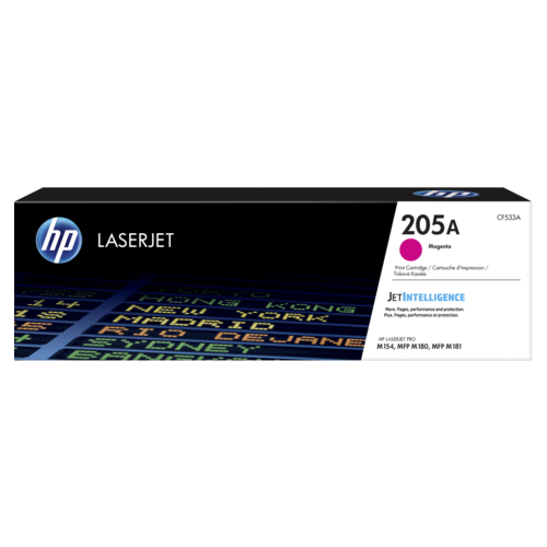 HP CF533A (205A) škrlaten, originalen toner