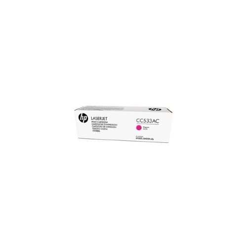 HP CONTRACT CC533AC škrlaten, white-box toner