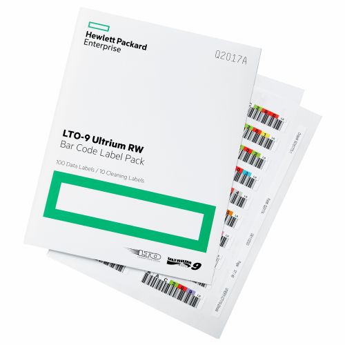 Nalepke s črtno kodo HP Q2017A LTO9 (100 kosov) / Nalepke za čiščenje (10 kosov)